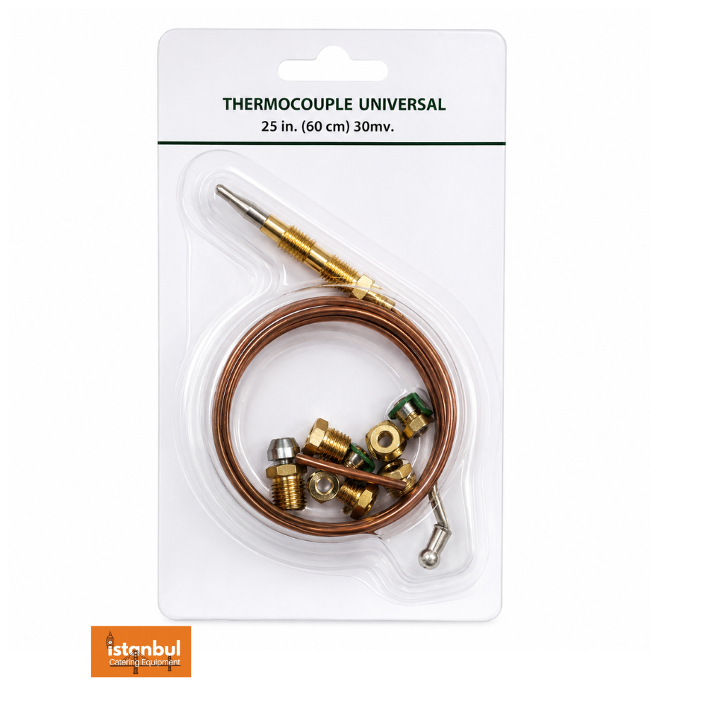 Thermocouple Universal 150cm - Long - for Archway Doner Kebab Machine Burner