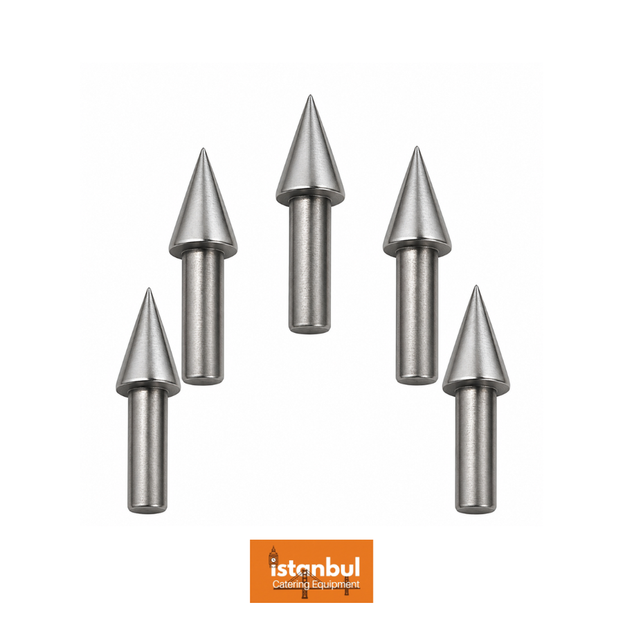 Stainless Steel Skewer Pole Spike X 5 For Archway Doner Kebab Machines Set of 5