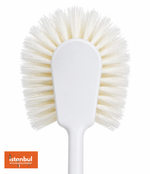 Henny Penny Pressure Fryer Cleaning Gong Brush with White Handle - 490mm Length, 95mm Head Size