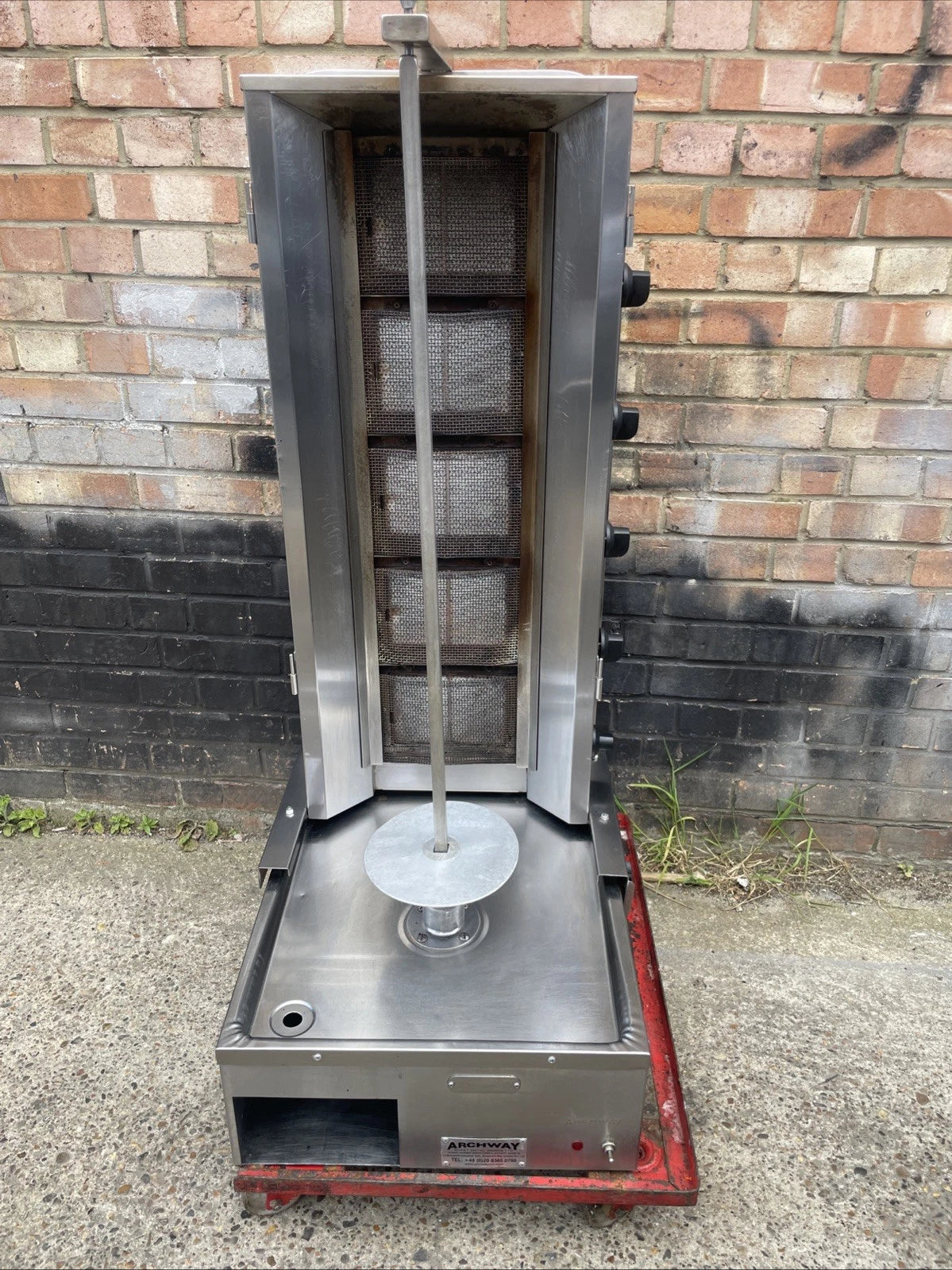 Archway Doner Kebab Machine 5 Burner Refurbished