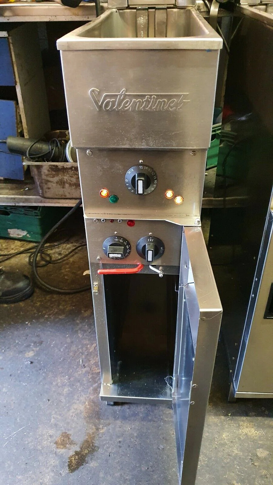 Valentine V200 Electric Fryer Single Basket,single Phase Electric Fryer
