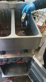 Valentine Electric Chips Fryer V2200  - Twin Tank - Total 15 kw Single Phase
