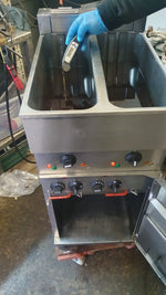 Valentine Electric Chips Fryer V2200  - Twin Tank - Total 15 kw Single Phase
