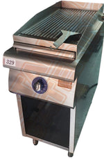 Bonnet Ribbed Griddle - 3 Phase, 400V, 5.4kW - Perfect For Commercial Cooking