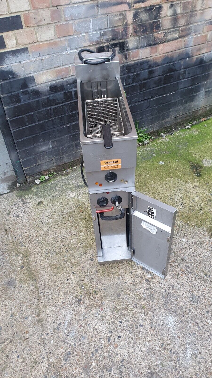 Valentine V200 Electric Fryer Single Basket,single Phase Fully working Serviced