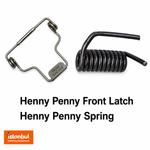 Henny Penny Pressure Fryer Spare Lid Latch Spring 16199 And Front Spring 75293