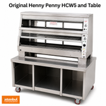 Henny Penny Display HCW5 with Table Chicken Shop Equipment Refurbished Original
