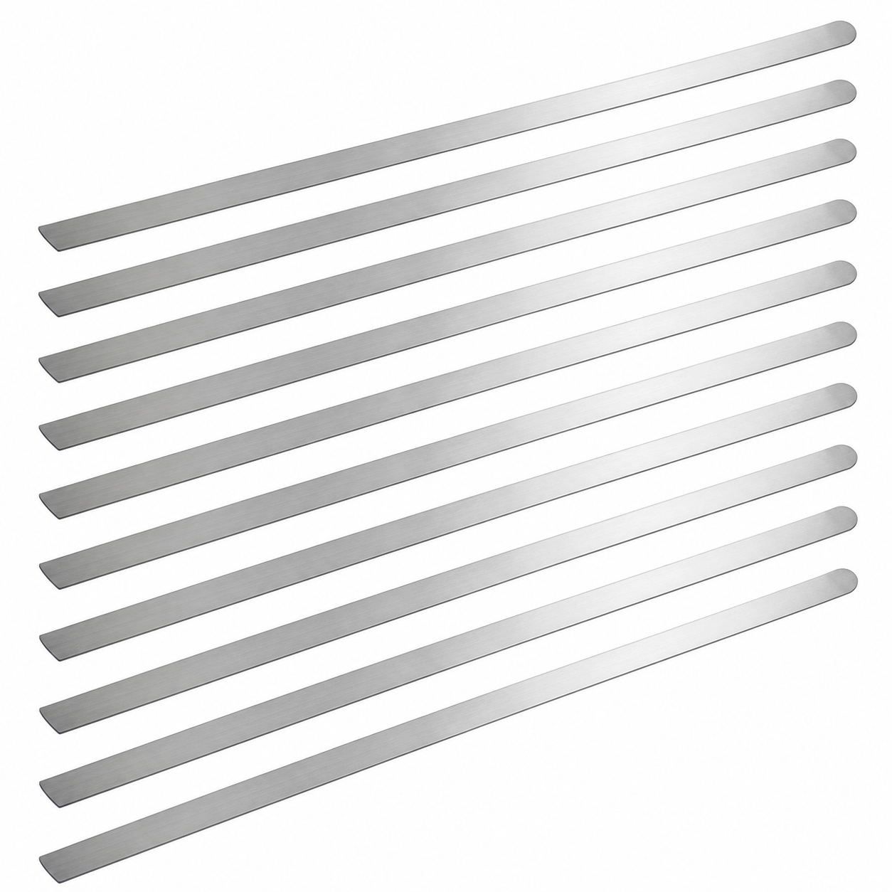 Kebab Shish Skewer Kofte Sis For Grill  (46x1.5cm) 10 In Pack Stainless Steel