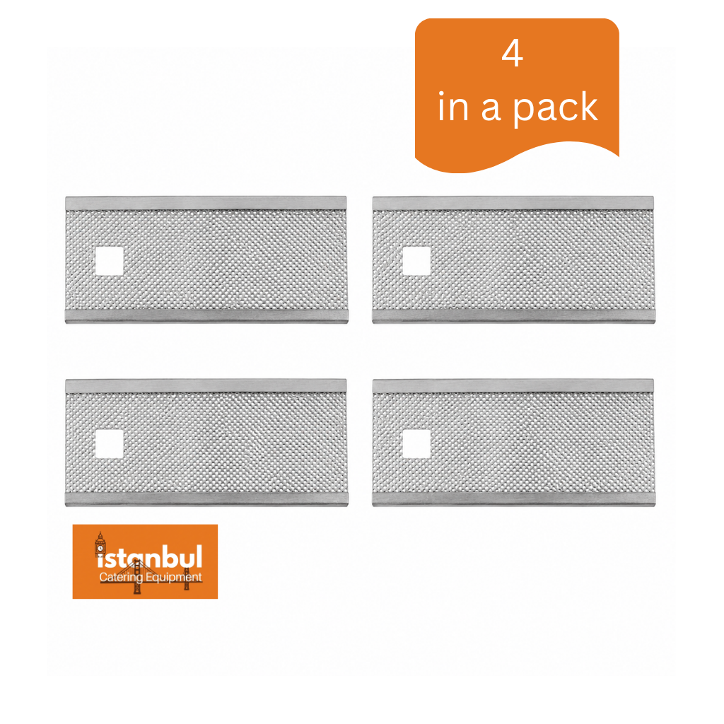 4x Archway Doner Kebab Grill Shawarma Machine Burner Mesh Stainless Steel Cover