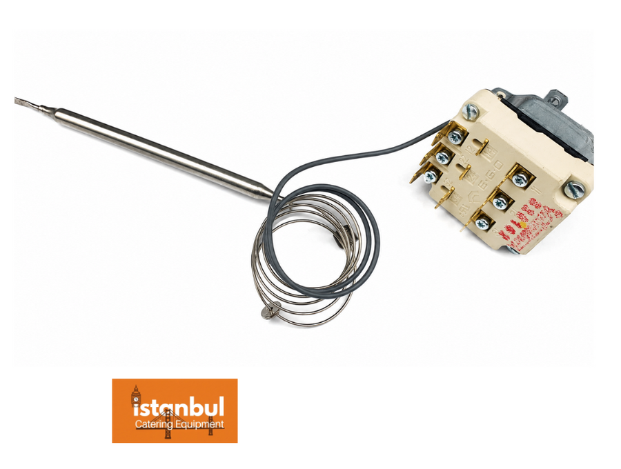 Genuine Valentine 326162 Fryer Thermostat 7 Terminal 3 Phase for Precise Temperature Control