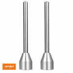 2x Stainless Steel Skewer Rod Pins Doner Kebab Shawarma Machine Parts