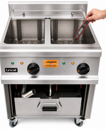 Lincat Opus 700 Double Electric 3 Phase Filtration Fryer OE7113/F/S