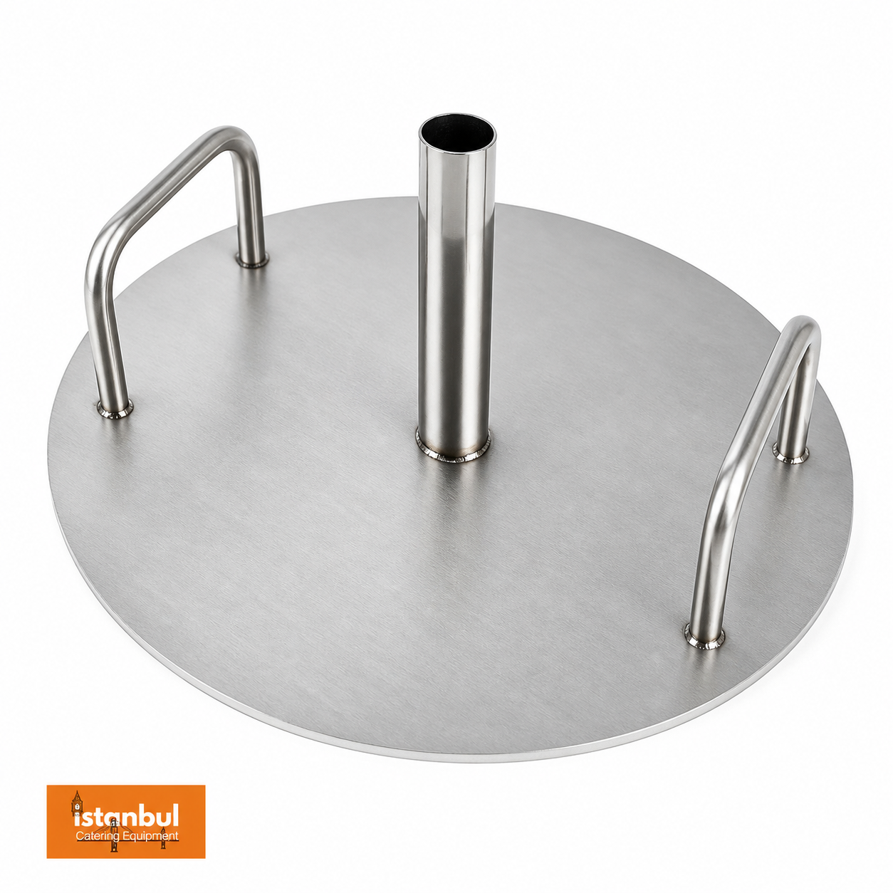 2 X Doner Shawarma Skewer Stand with Handle for Carrying | Stainless Steel