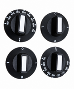 Valentine Fryer Heat Thermostat Knobs And On Off Knobs 2 Sets V Series Evo New Fast Delivery