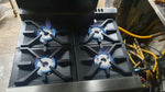 Moffat Blue Seal Waldrof Commercial 4 Burner Gas Cooker With Cupboard