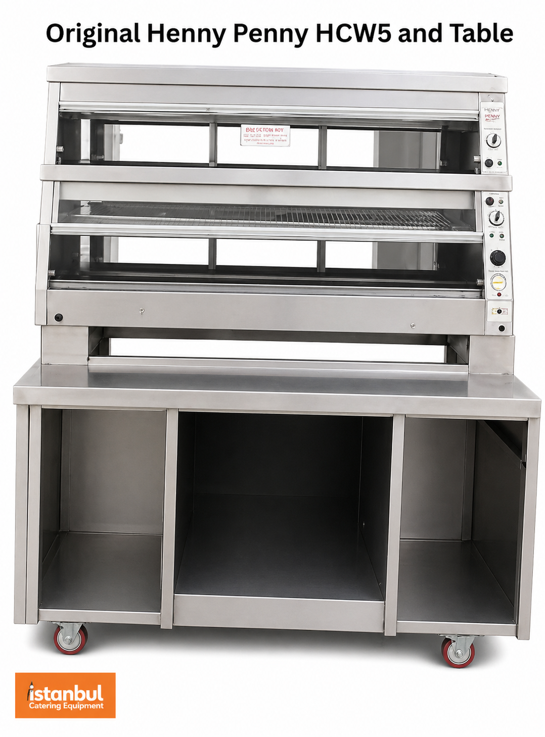 Henny Penny Display HCW5 with Table Chicken Shop Equipment Refurbished Original Takeaway Fast Food