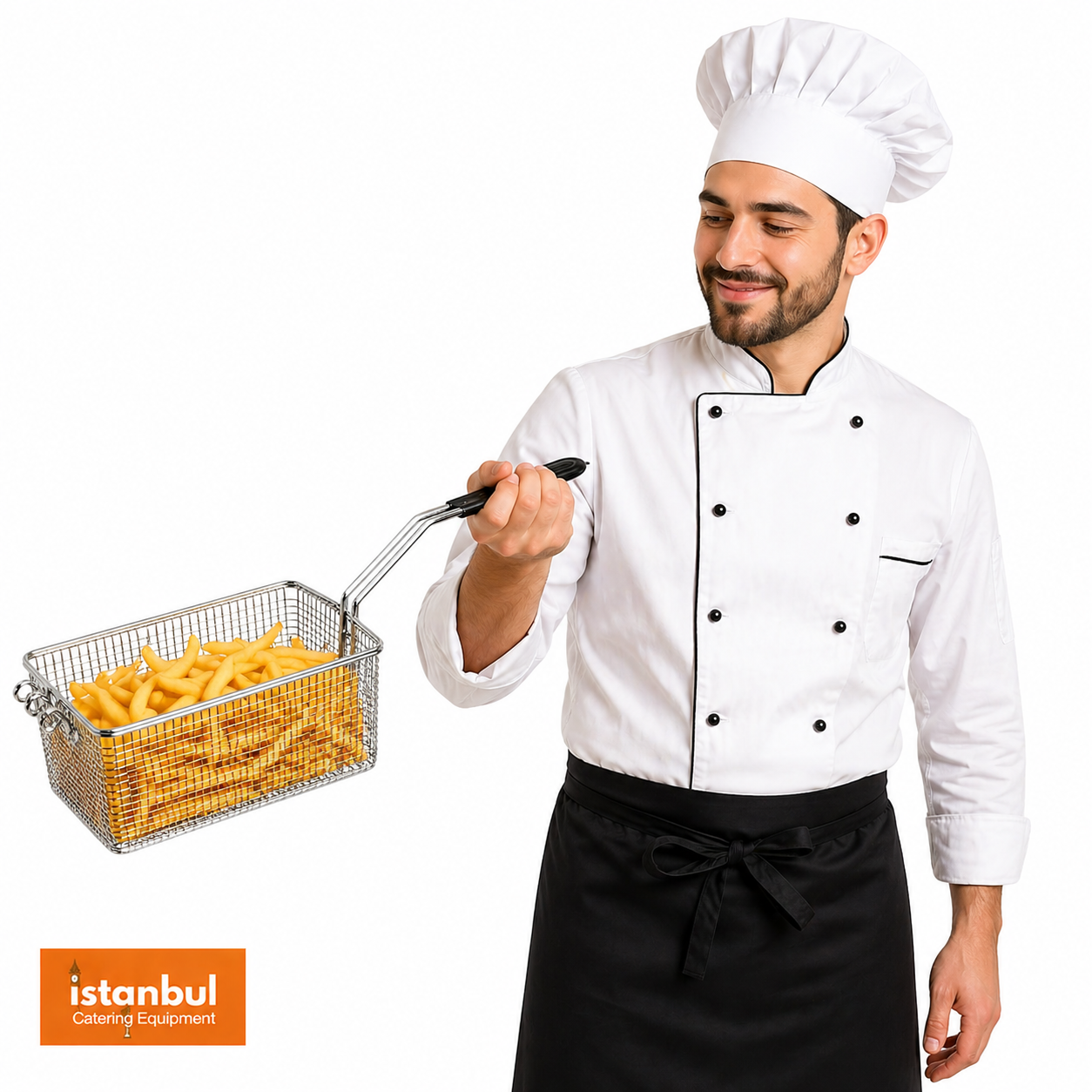 Valentine Electric Chips Fryer Basket For Evolution, V-Series 200/400/2200