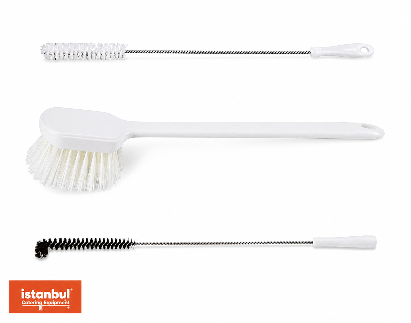 Henny Penny Pressure Fryer Cleaning Brush Set 3 Piece Kit Inc Gong Brush