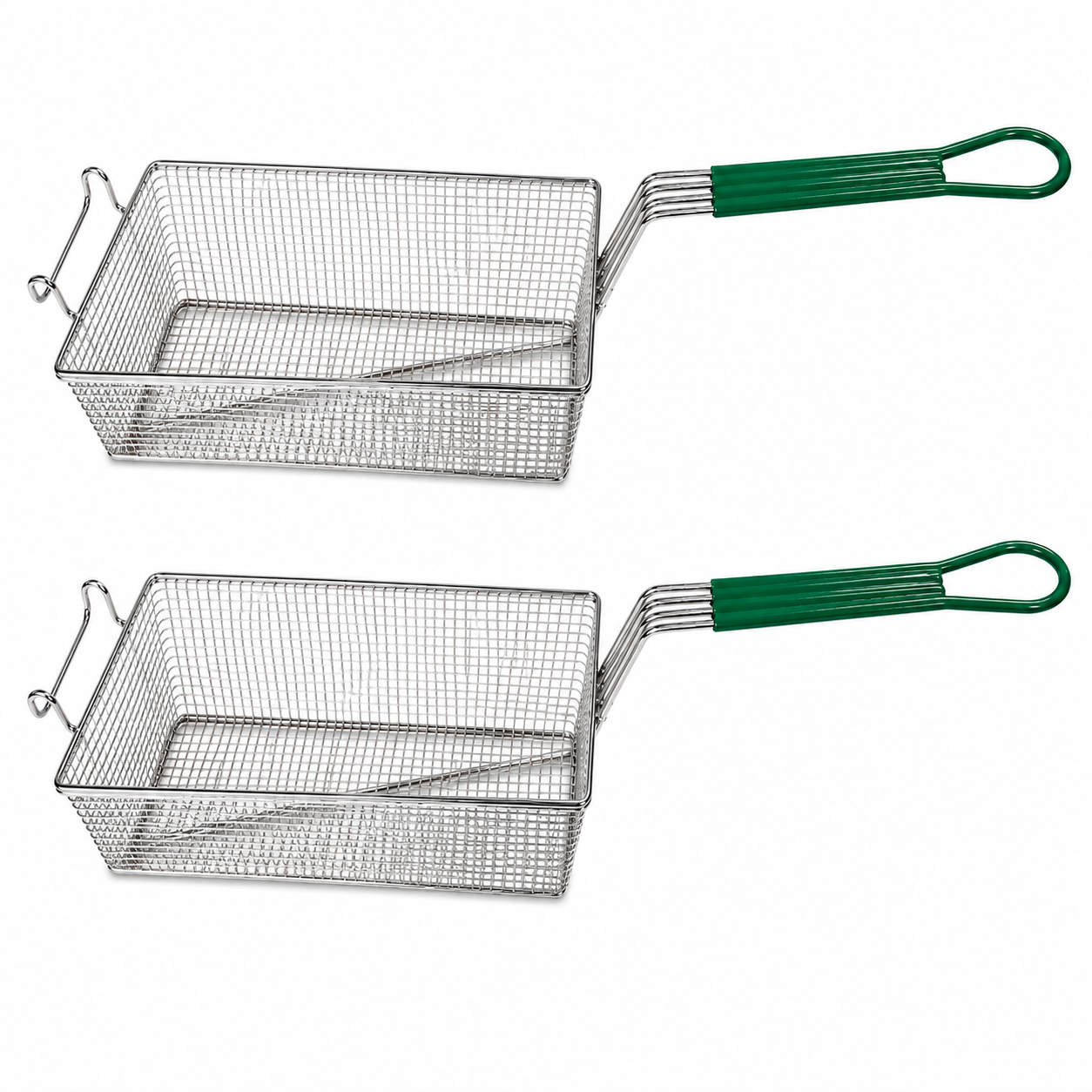 Heavy Duty Rectangular Chip Fish Fat Frying Deep Fryer Basket