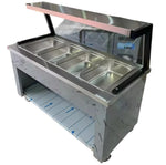 HOT DISPLAY FREE STANDING BAIN MARIE 150 X 70 X 87CM SPECIAL OFFER!