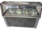 HOT DISPLAY FREE STANDING BAIN MARIE 150 X 70 X 87CM SPECIAL OFFER!