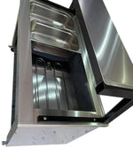 HOT DISPLAY FREE STANDING BAIN MARIE 150 X 70 X 87CM SPECIAL OFFER!