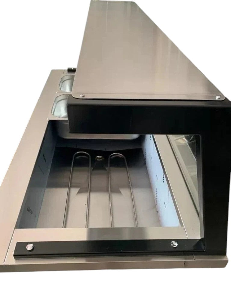 HOT DISPLAY FREE STANDING BAIN MARIE 150 X 70 X 87CM SPECIAL OFFER!