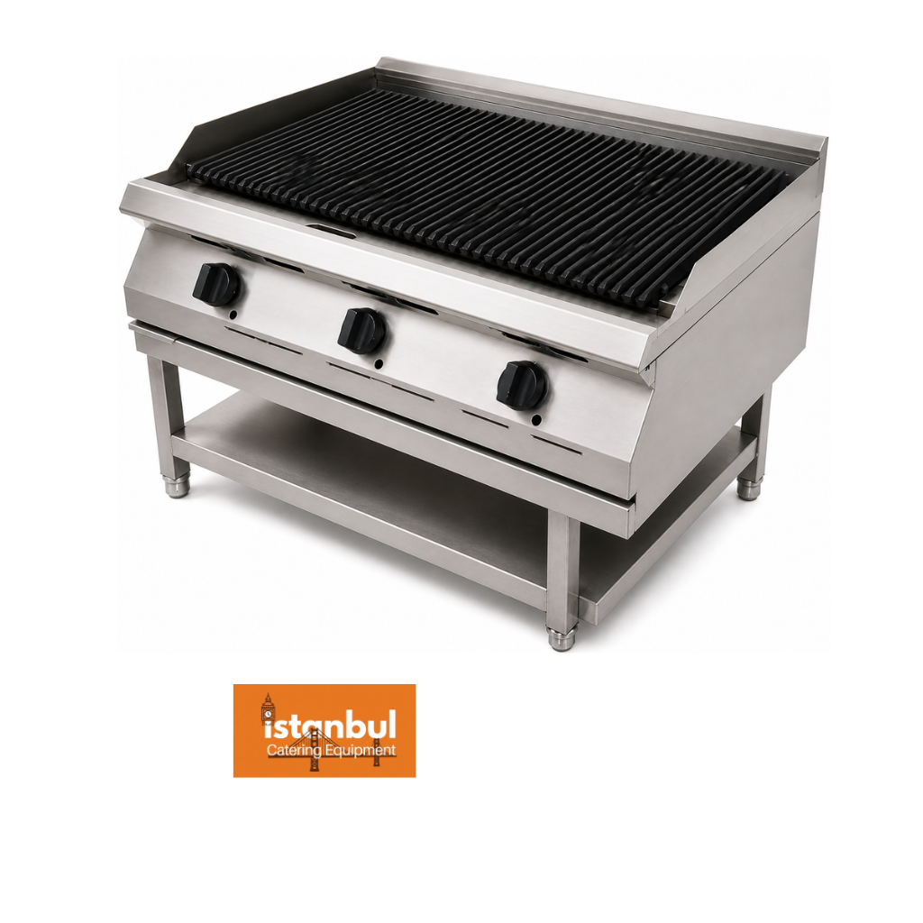 Garland Grill Radiant Char-Broilers 3 Burners 90cm Serviced Natural Gas Kebab Shop Equipment