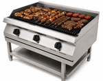 Garland Grill Radiant Char-Broilers 3 Burners 90cm Serviced Natural Gas Kebab Shop Equipment