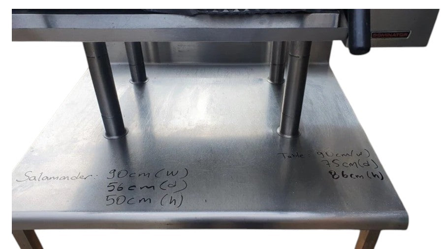 Falcon Natural Gas Salamander Grill 90cm with Table