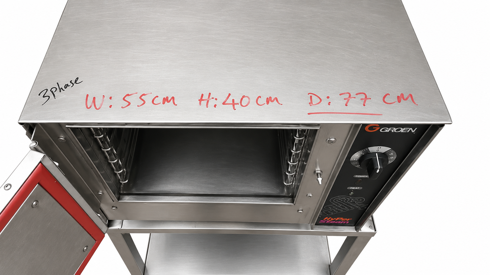 Groen Hyper Steam Combi Oven 3 phase Made in USA Peri Peri Steamer Owen