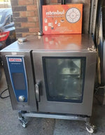 Serviced Rational SCC 61 WE 6 Grid Electric Oven 3 Phase Takeaway Used Equipment Restaurant Hotel Pub Peri Peri