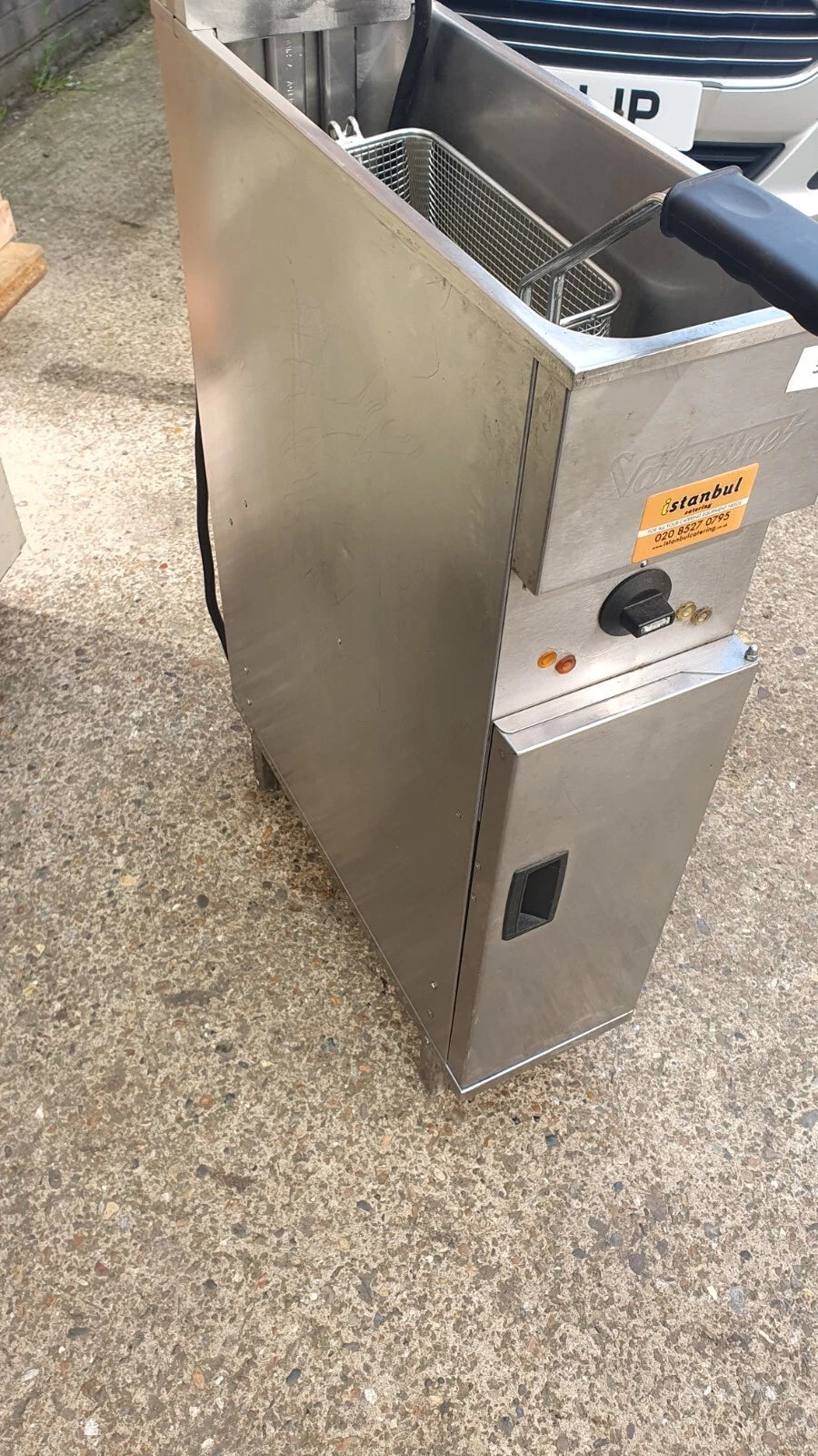 Valentine Electric Fryer - Original Single Basket - Three Phase