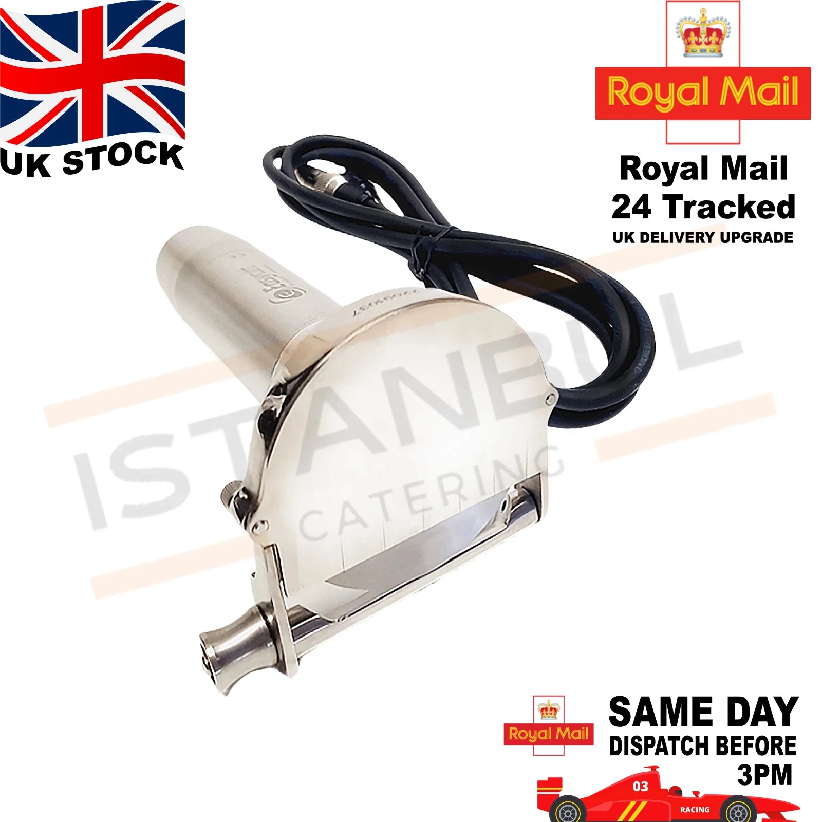 Fast delivery service image for EasyCut Doner Kebab Machine, highlighting convenience and reliability in your kitchen.