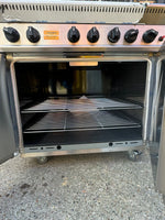 Parry GB6 Natural Gas Six Burner Cooker with Oven