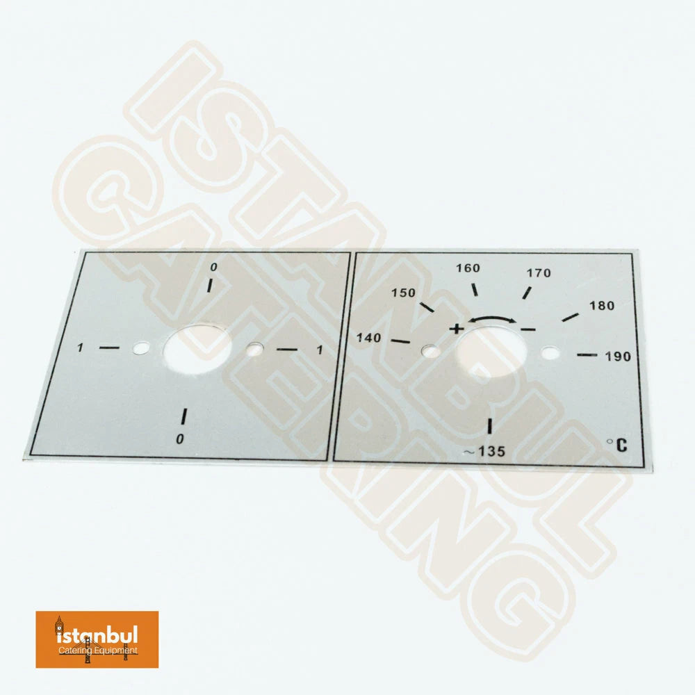 2 x Valentine Fryer Parts including fryer switch and thermostat plate for effective temperature control in deep frying, ideal fryer temperature control parts for commercial use.