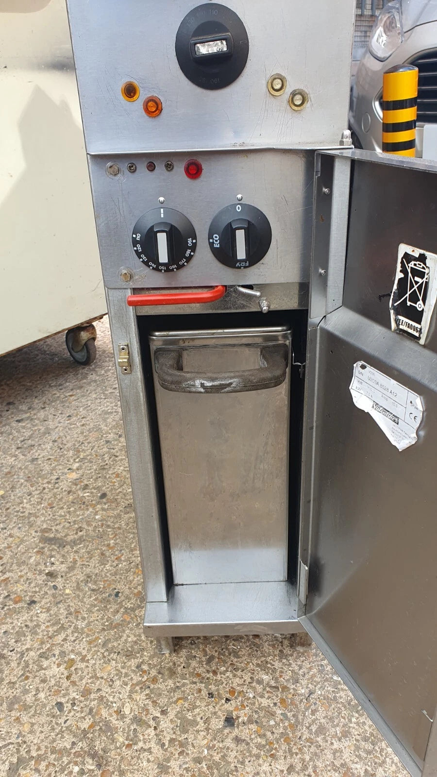 Valentine Electric Fryer - Original Single Basket - Three Phase