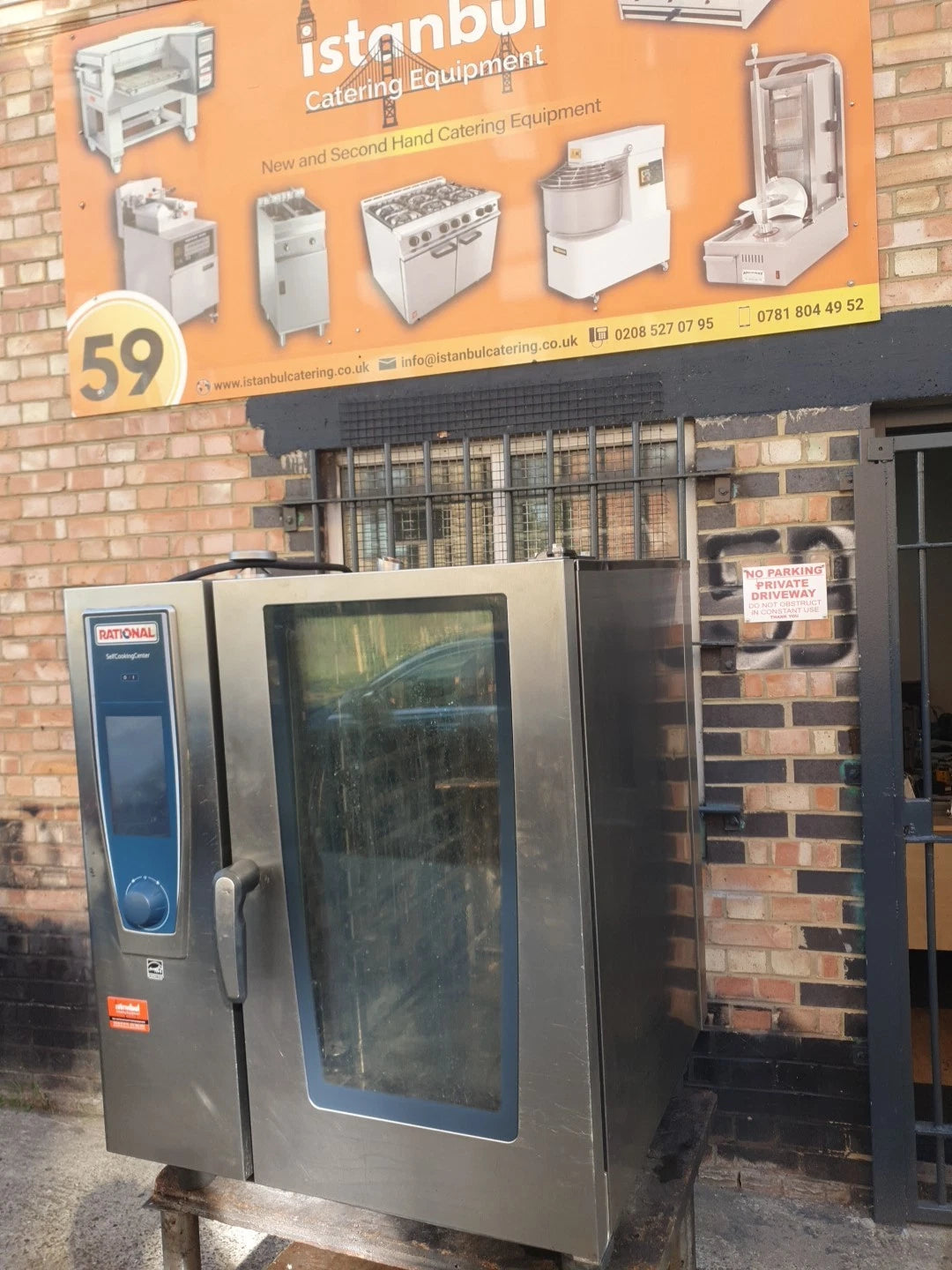 Rational Oven SSC WE 101 3 Phase 10 grid Table Top Restaurant Takeaway Pub Peri Peri Chicken Shoop