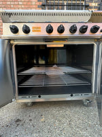 Parry GB6 Natural Gas Six Burner Cooker with Oven
