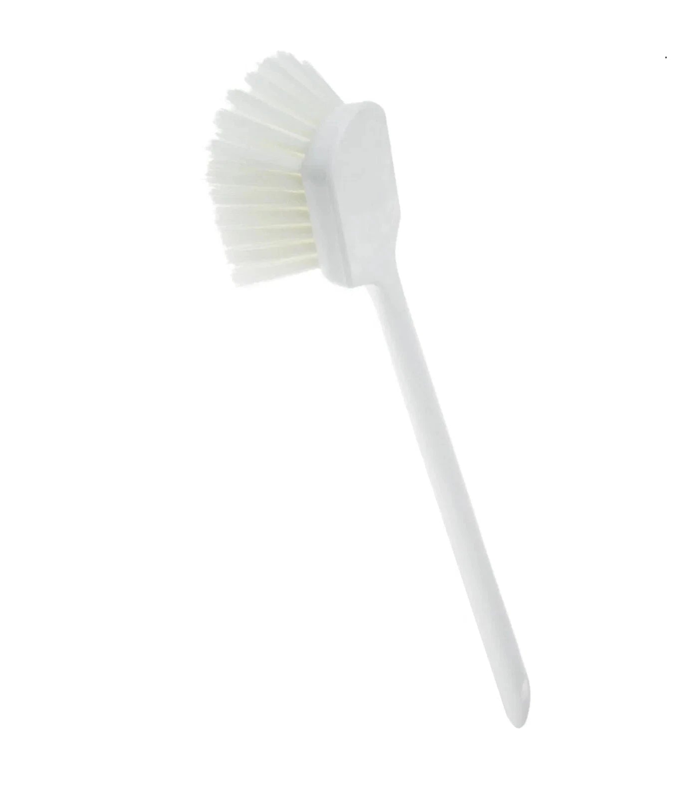 Close-up of Henny Penny Pressure Fryer Cleaning Brush - Long Handle Heat-Resistant Commercial Brush designed for deep fryer cleaning.