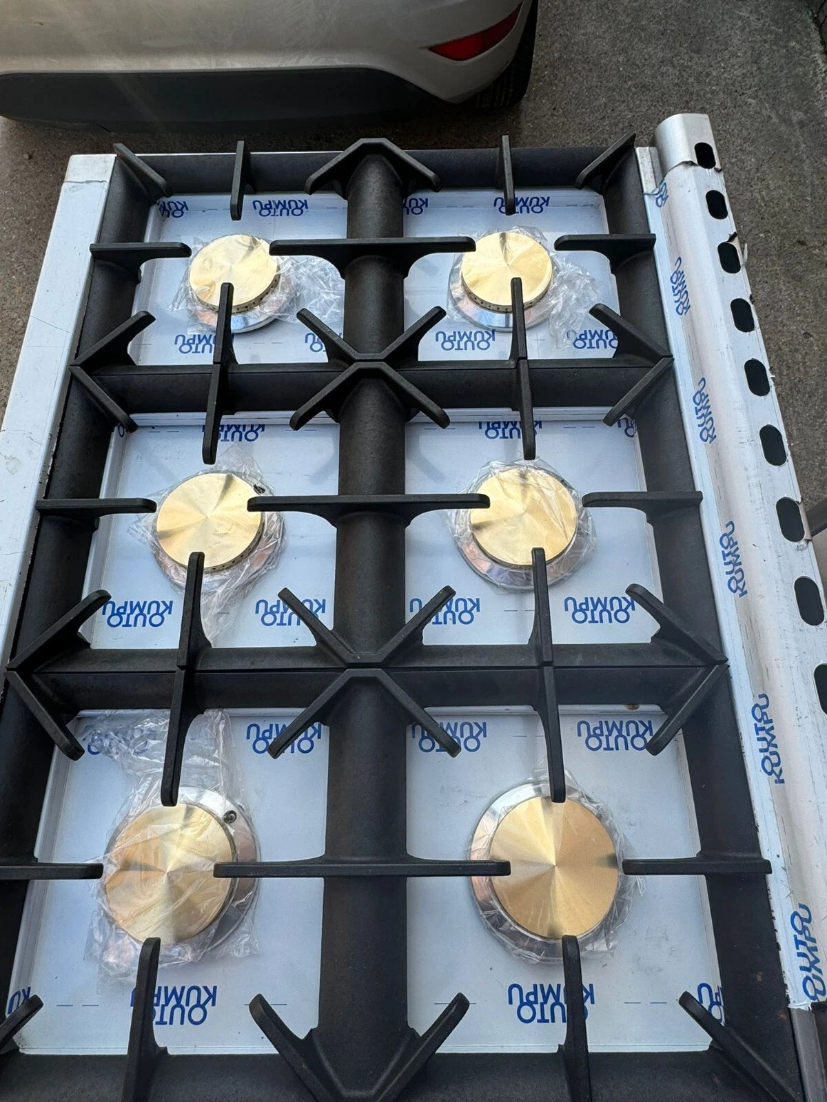 Parry GB6 Natural Gas Six Burner Cooker with Oven