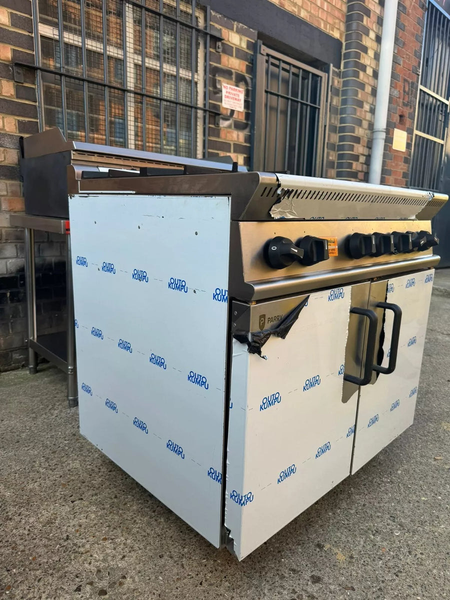 Parry GB6 Natural Gas Six Burner Cooker with Oven