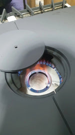 ELECTROLUX GAS SOLID TOP RANGE WITH OVEN NATURAL GAS UNUSEDT