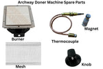 Archway Doner Kebab Machine Shawarma Parts Burner Mesh Magnet and Thermocouple