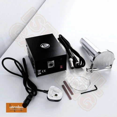 Easycut Doner Kebab Slicer Shawarma Cutter Complete Machine in action, efficiently slicing through kebabs.