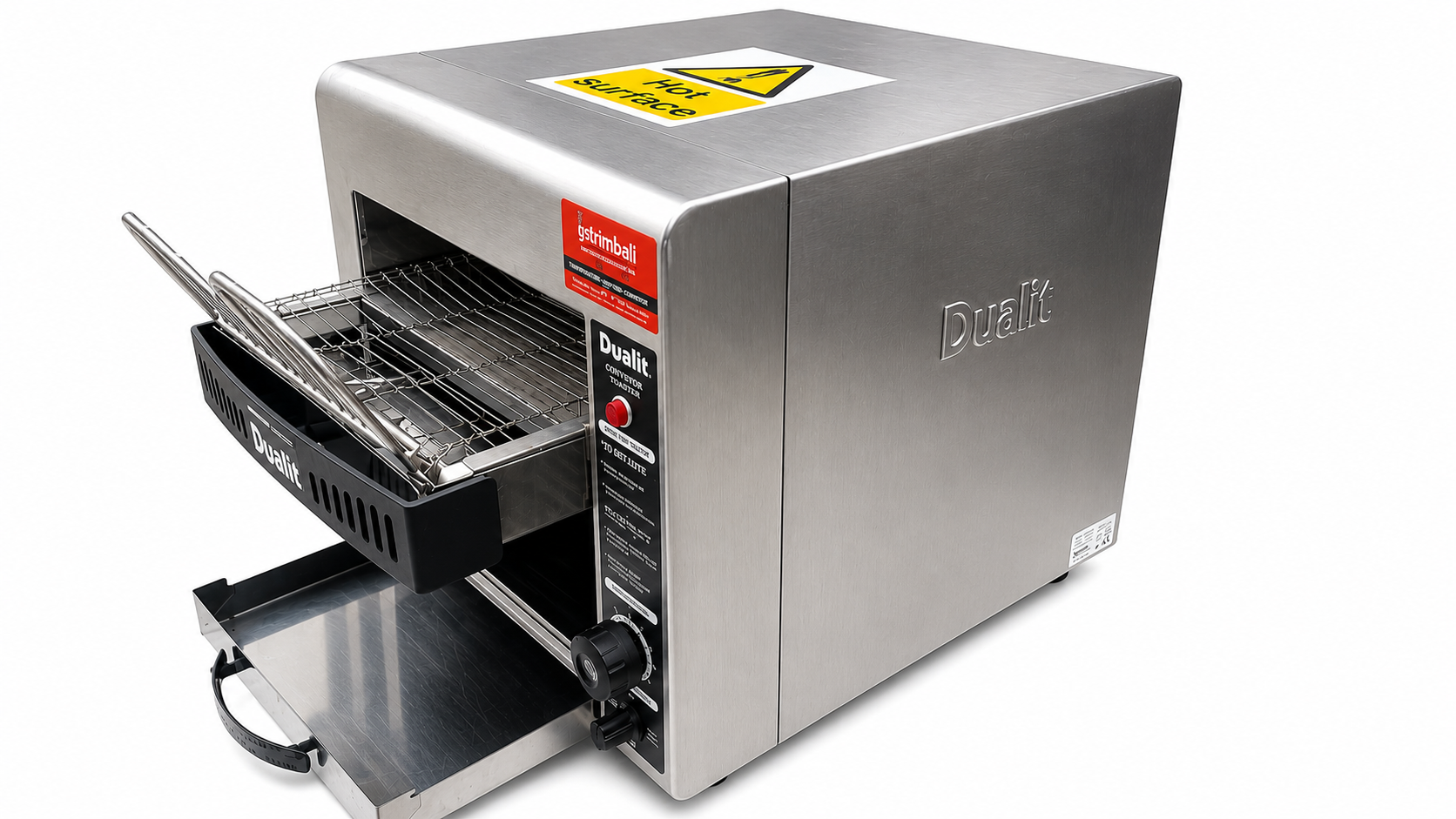 Dualit Electric Bun Toaster Conveyor Toaster DCT2T