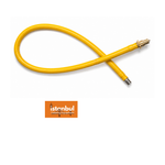 2 X Yellow Gas Pipe Commercial Catering Yellow Gas Pipe 180 cm Push and twist