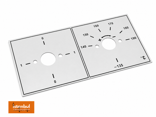 2 x valentine Fryer Parts Valentine Fryer Switch And Thermostat Plate