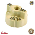 Pitco Gas Fryer Knob Control Valve Beige Dial Genuine Knob Parts P6071267 35c 45