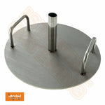 2 X Doner Shawarma Skewer Stand with Handle for Carrying | Stainless Steel